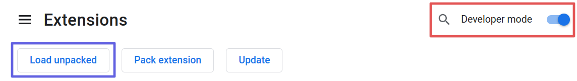 Load the extension (Chrome)